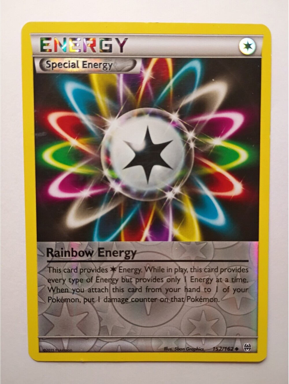 Pokemon TCG Special energy reverse Holo 152/163 2015
